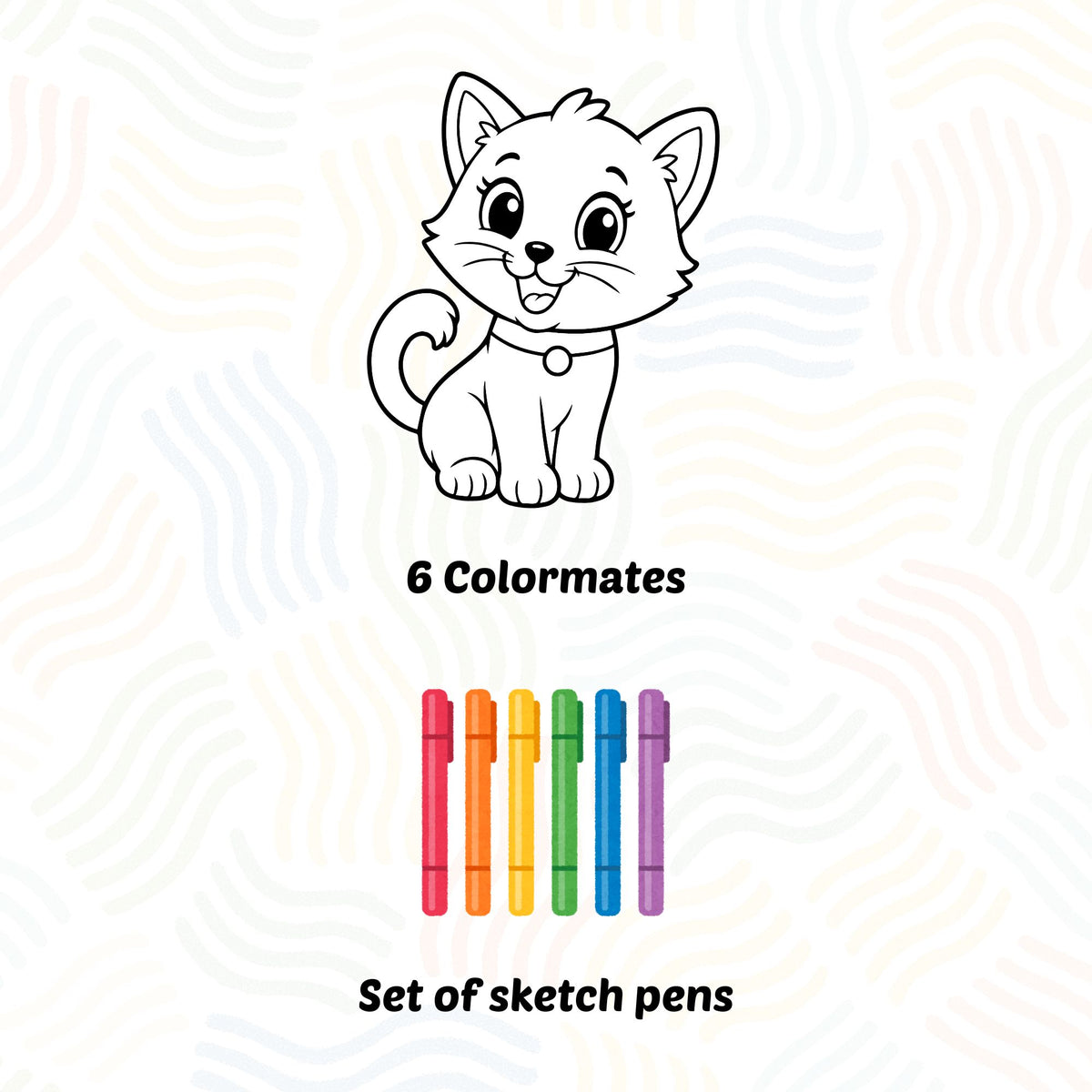 Paint Me Kit - Washable (Animals Pack)