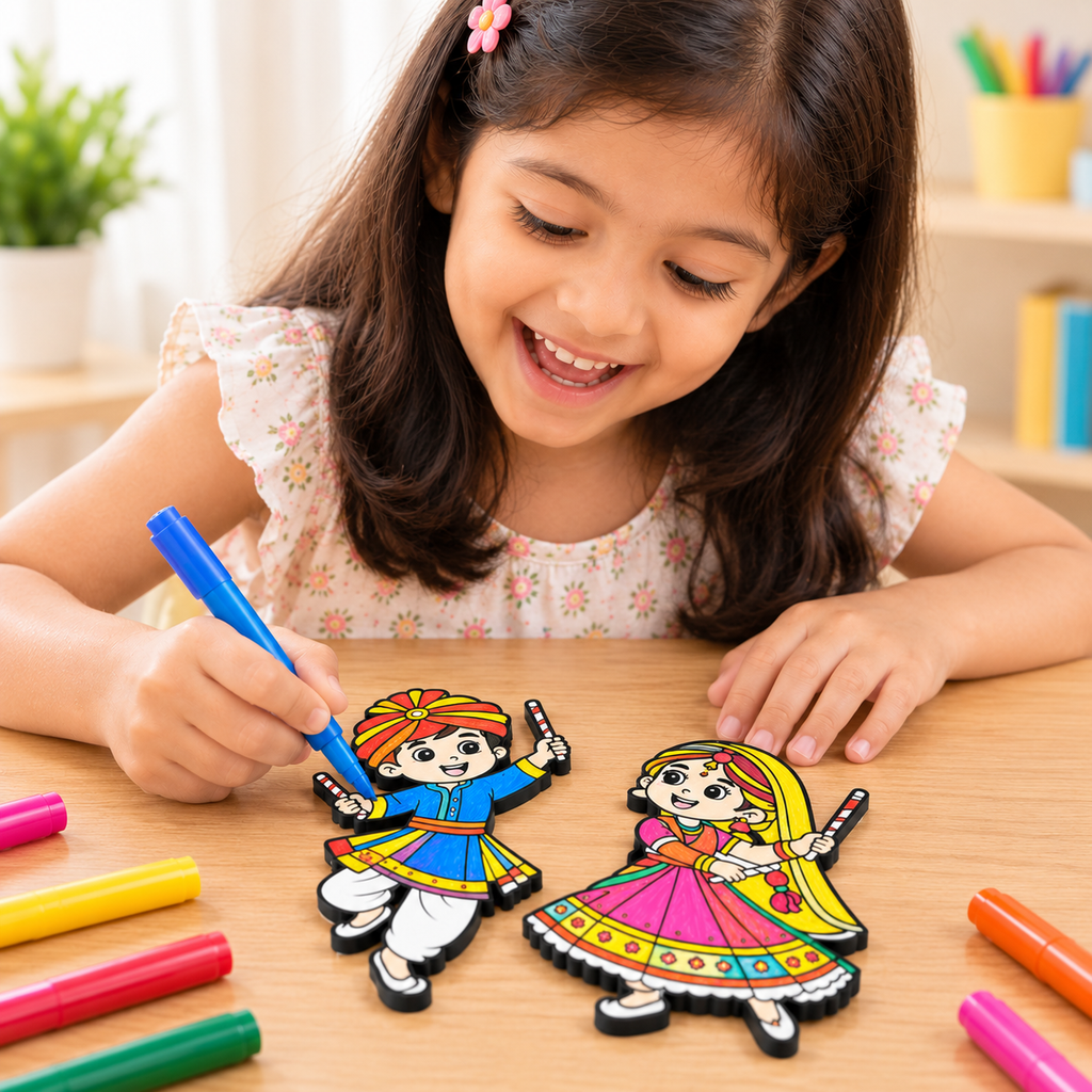 Navratri Magicmate (Girl) - Paint & Display DIY Kit