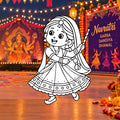 Navratri Magicmate (Girl) - Paint & Display DIY Kit