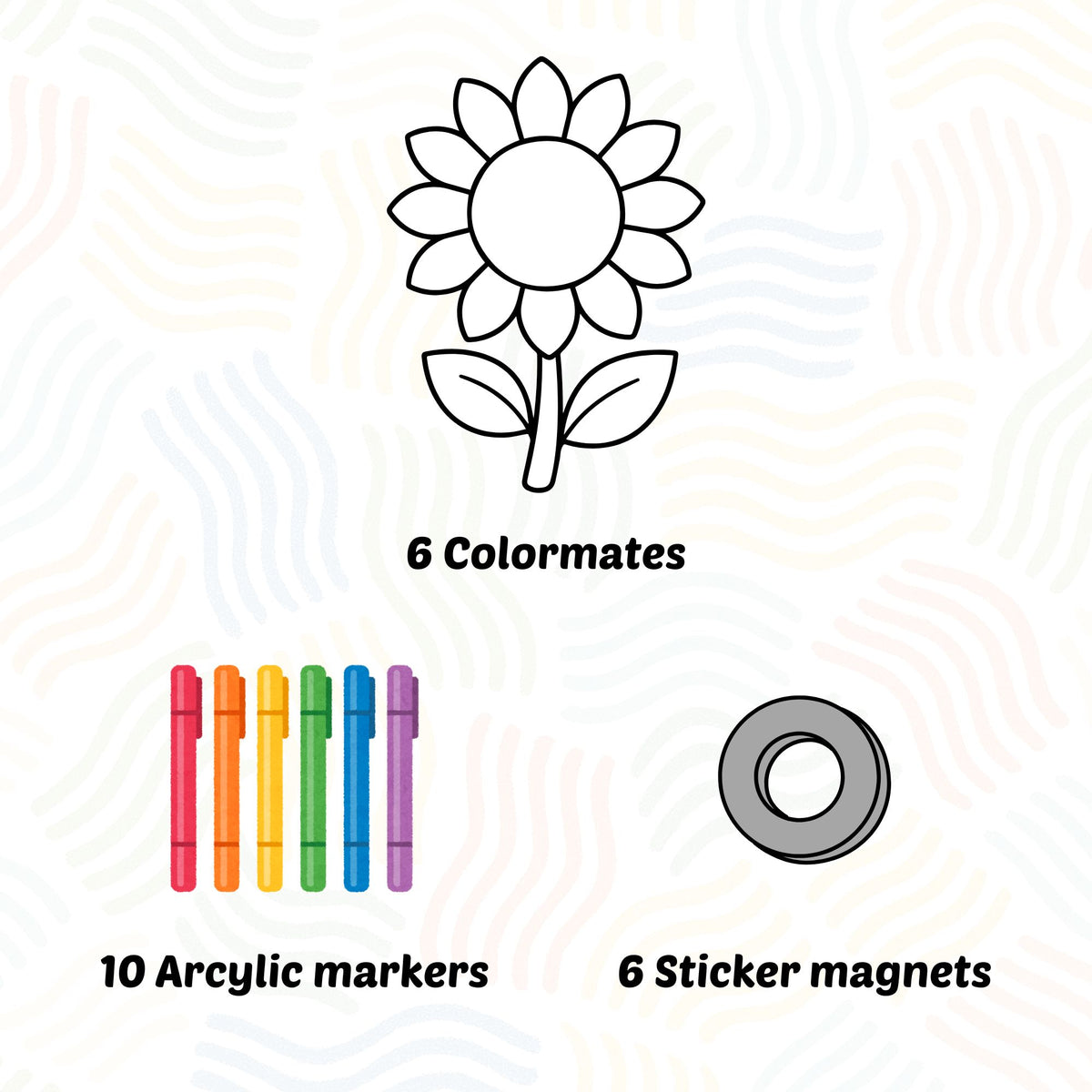 Paint Me Kit Flowers Pack (WB)