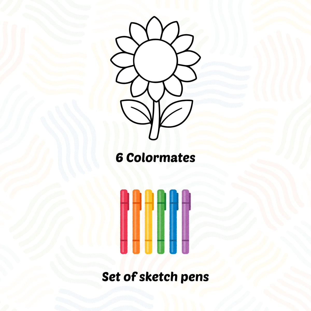 Paint Me Kit - Washable (Flowers Pack)