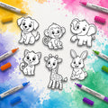 Paint Me Kit - Washable (Animals Pack)