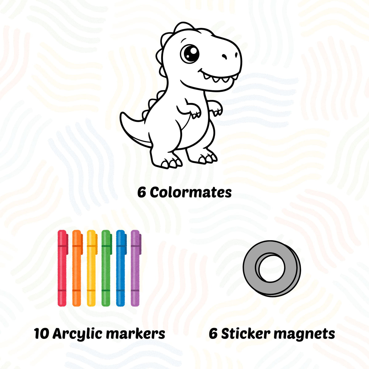Paint Me Kit (Dinosaur Pack)