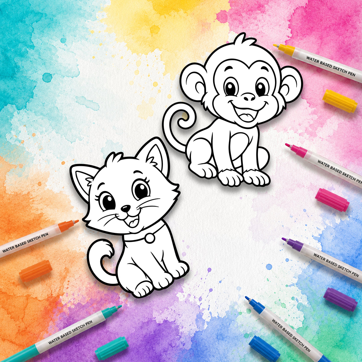 Paint Me DIY Kit - Washable (Double Pack)
