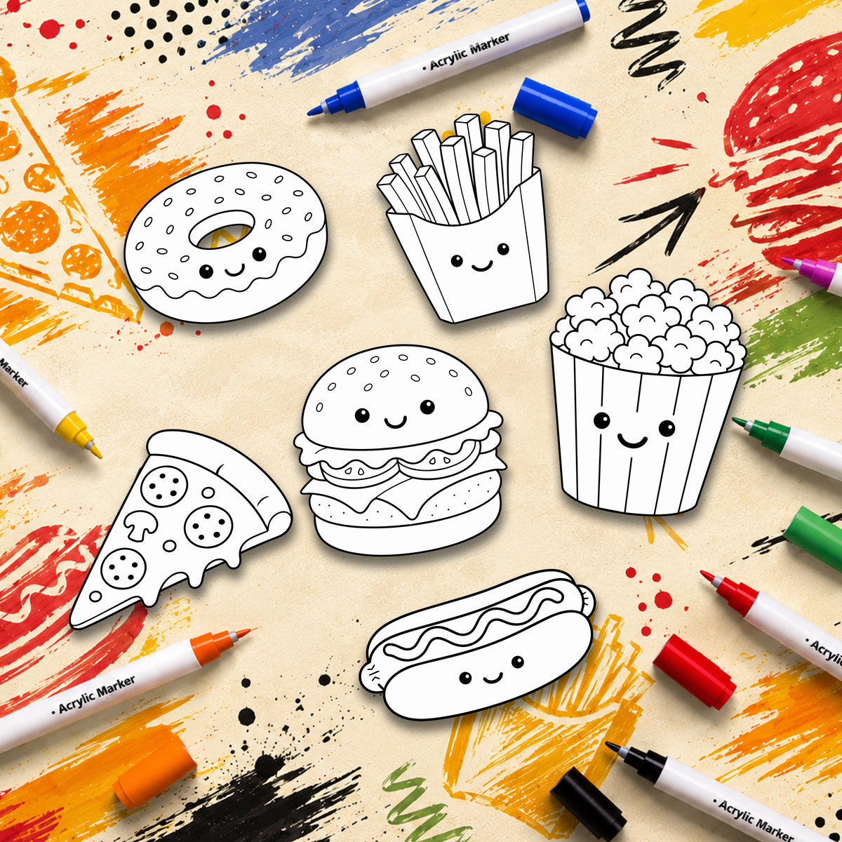 Paint Me Kit (FastFood Pack)