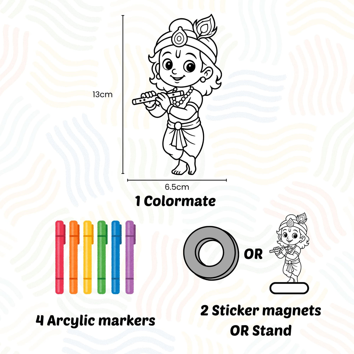 Krishna Colormate – Paint & Display DIY Kit