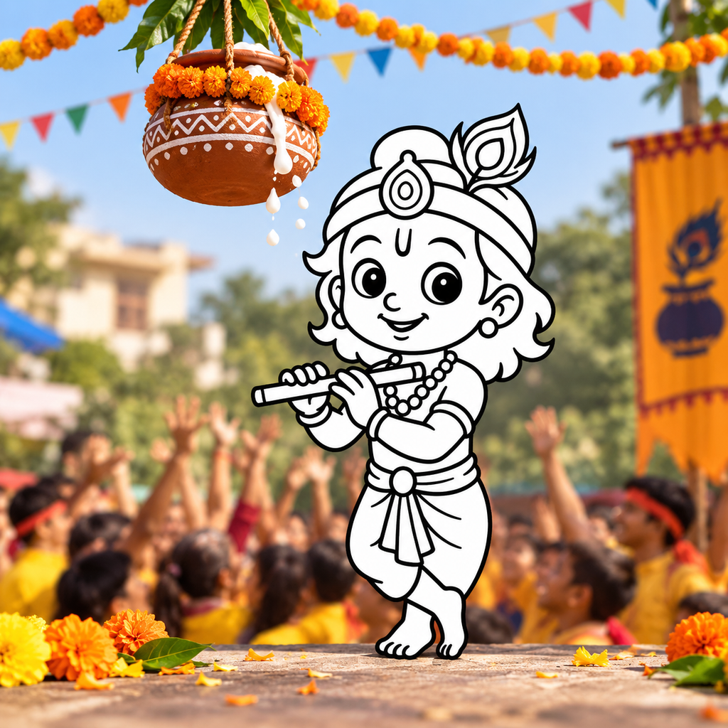 Krishna Colormate – Paint & Display DIY Kit