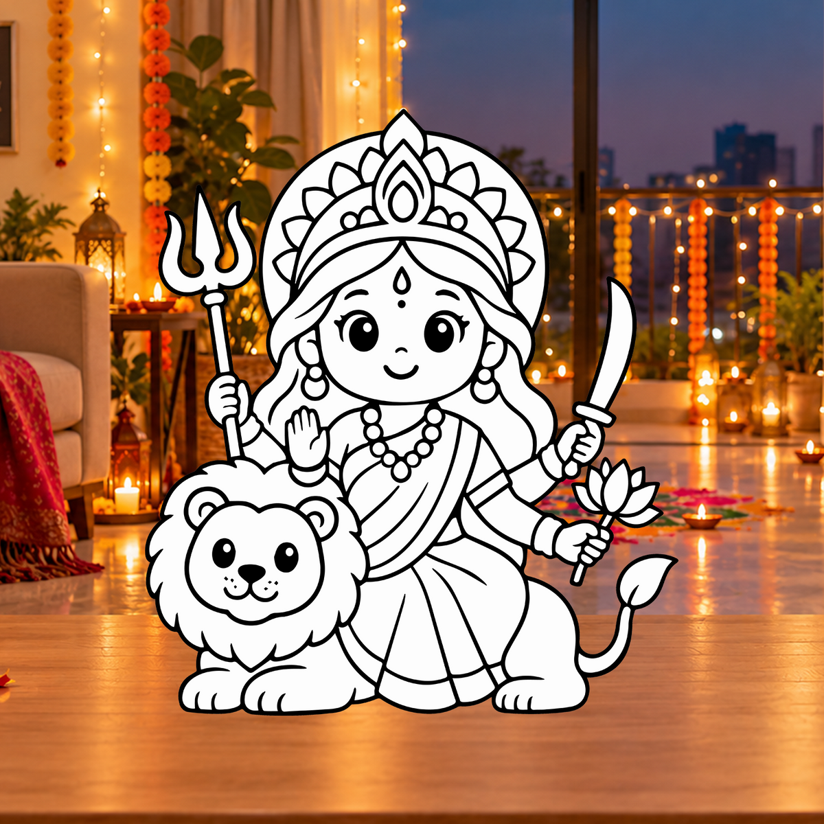 Skandamata MagicMates - Paint & Display DIY Kit 🌸🙏