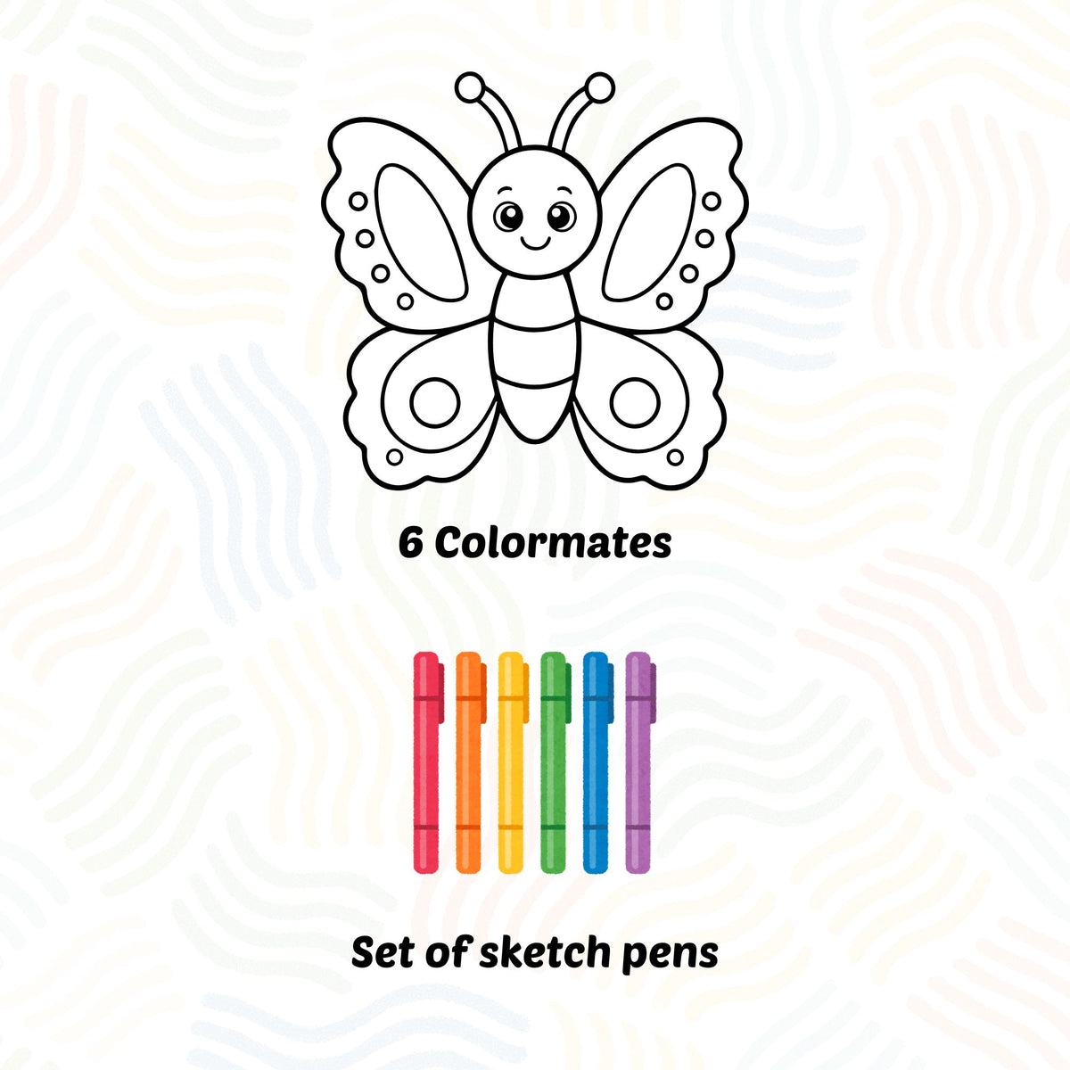 Paint Me Kit - Washable (Butterfly Pack)